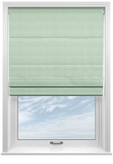 Shima Faux Silk, Moonstone - Twist&Fit Roman Blind